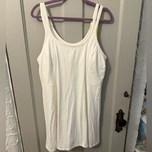 White athletic dress